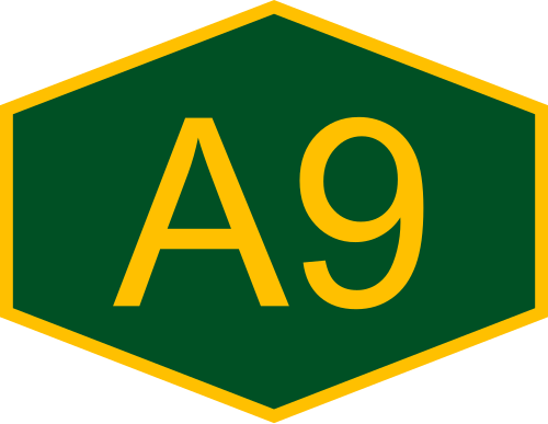 شعار الطريق السريع A9