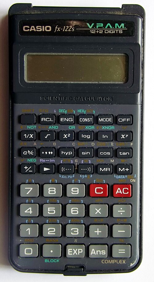 آلة حاسبة علمية VPAM fx-122S