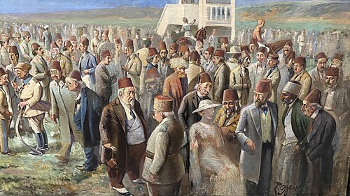 تفاصيل مرج فيلي أفندي بريشة جميل جيم (1882-1950)