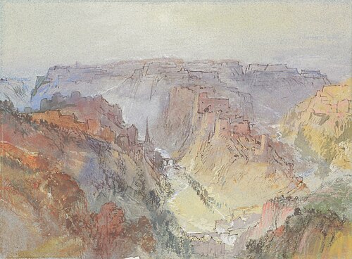 لوكسمبورغ بريشة ويليام تيرنر (1834)