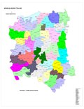 Arakalgud Taluk - خريطة جراما بانشايات والقرية