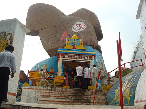 معبد ماهانكالي في غولكوندا، حيدر أباد