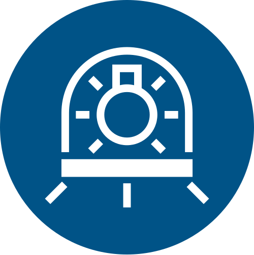 M070 – Use lamp in luminaire with shield