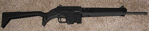SU-16C 5.56×45 ملم، مع تثبيت المخزن في وضع ثابت
