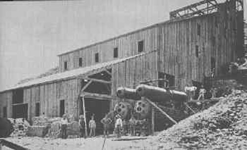 الطاحونة في فيتسبورغ، حوالي عام 1900.