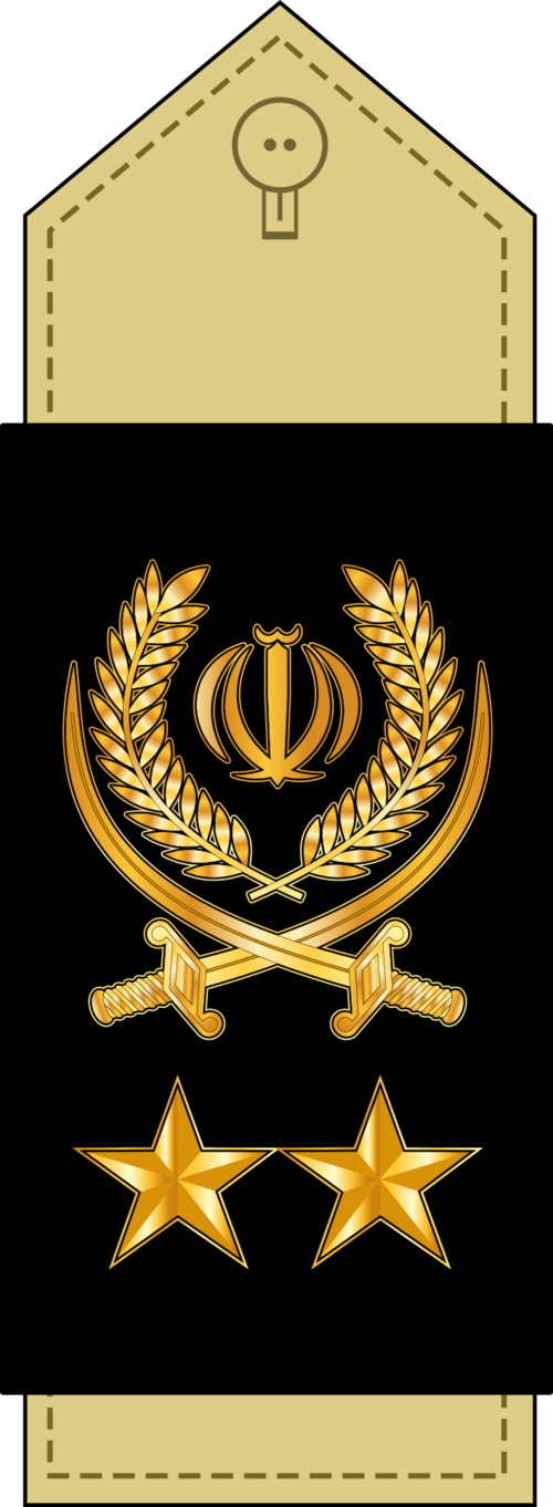 شارة رتبة Artesh لـ Sarlashkar