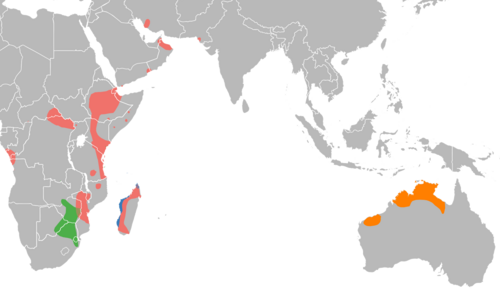 Map of range