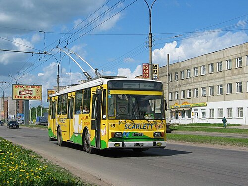 حافلة ترولي سكودا-VMZ-14Tr