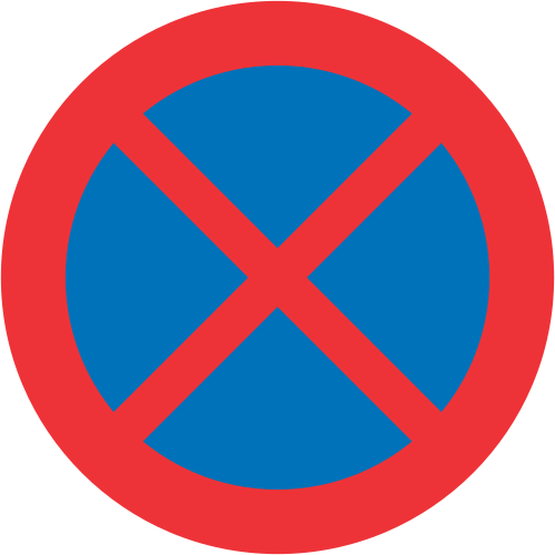 No stopping