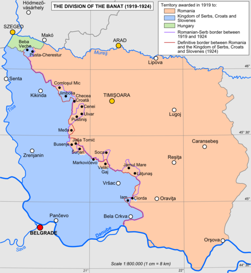 تقسيم بانات في الفترة 1919-1923