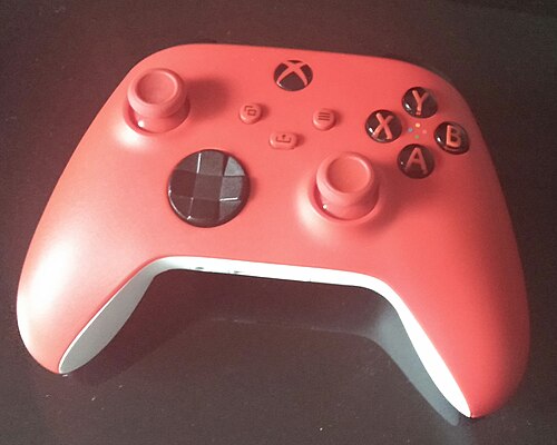 وحدة تحكم Xbox Pulse Red