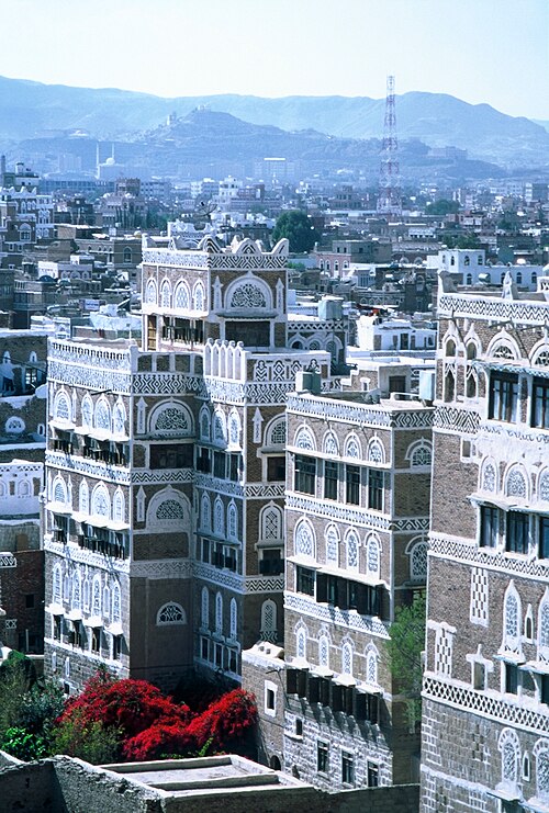 مدينة صنعاء القديمة، اليمن. ينسب العرب في الجزيرة العربية نسبهم إلى قحطان، الذي يُقال إنه كان مقيمًا في اليمن.
