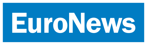 أكتوبر 1998 - يونيو 2008: مستطيل أزرق يحيط بكلمة "EuroNews" مكتوبة باللون الأبيض وبأسلوب الجمل.