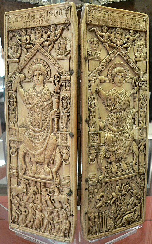 Diptych لأناستاسيوس، القنصل عام 517 (باريس)
