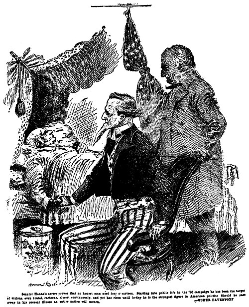 تكريمًا لذكرى مارك حنا المحتضر، 1904