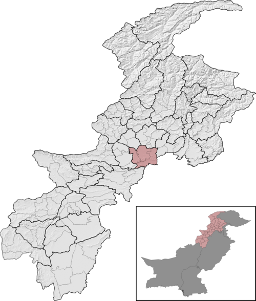 ملف:Nowshera District Locator.png
