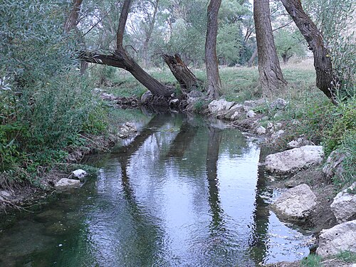 منظر لنهر من بلدة دادالوغلو في مقاطعة تومارزا