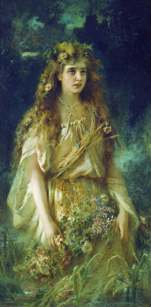 كونستانتين ماكوفسكي، أوفيليا (1884)