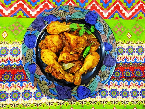 طبق سيندي سيال مورغ (دجاج).