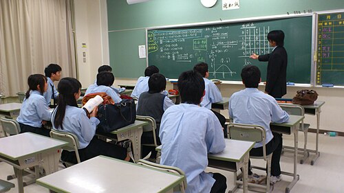 صورة لدرس مدرسي