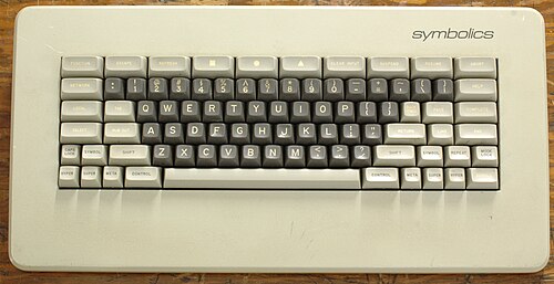 لوحة مفاتيح Symbolics