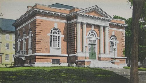 مكتبة عامة عام 1908