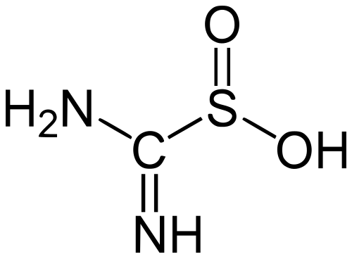 ثاني أكسيد الثيوريا، وهو عامل مختزل يستخدم في صناعة النسيج