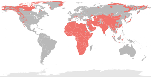 Map of range