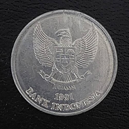 25 روبية 1991 الوجه