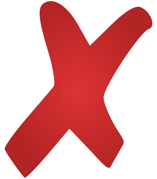 علامة X