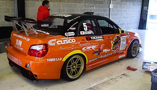 Nobushige Kumakubo's Subaru Impreza GDB