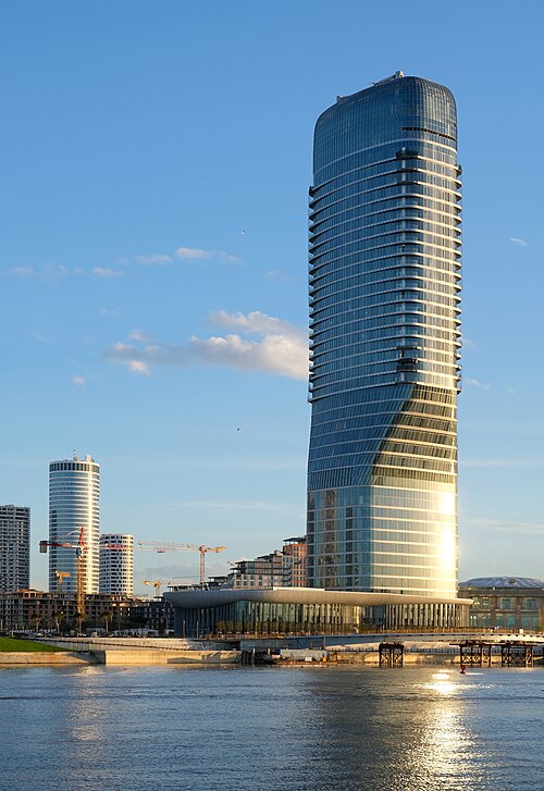 Belgrade Tower by Skidmore, Owings & Merrill, 2024