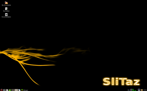 SliTaz 3.0 سطح مكتب مستقر