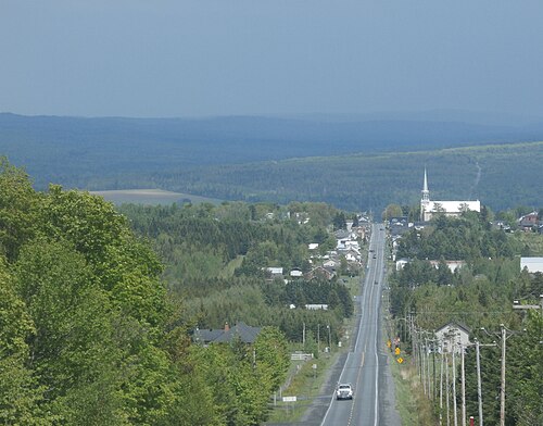 الطريق 269 بين Saint-Gédéon-de-Beauce وSaint-Théophile.