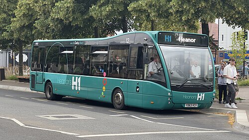 جهاز Optare Versa 828 ذو العلامة التجارية "H1" في هينور
