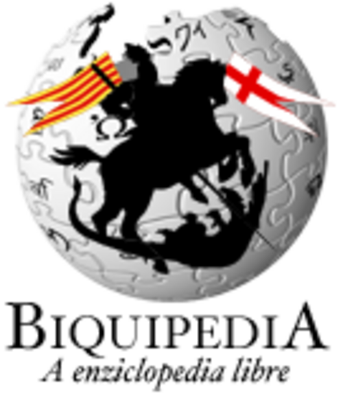 National Day of Aragon at the Aragonese Wikipedia (2008)