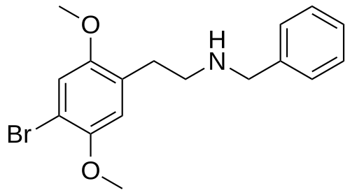 25B-NB (N-benzyl-2C-B)​​​