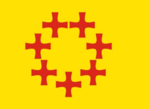 Flag of Overhalla Municipality