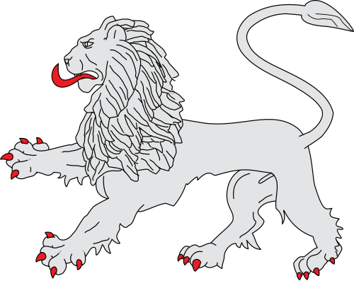 A lion léopardé.