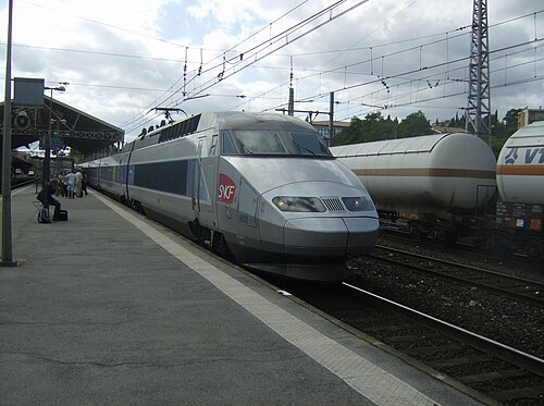 خدمة قطارات TGV إلى شرق فرنسا