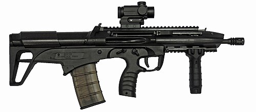 بندقية BR18، الجانب الأيمن