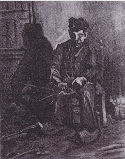 فلاح يصنع سلة، 1885، مجموعة خاصة (F171a)