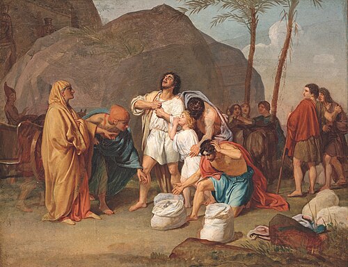 إخوة يوسف يعثرون على الكأس الفضية في حقيبة بنيامين، 1831-1833