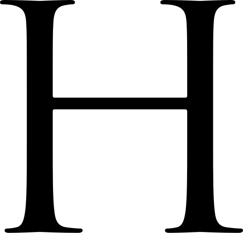 حرف الهاء اللاتيني