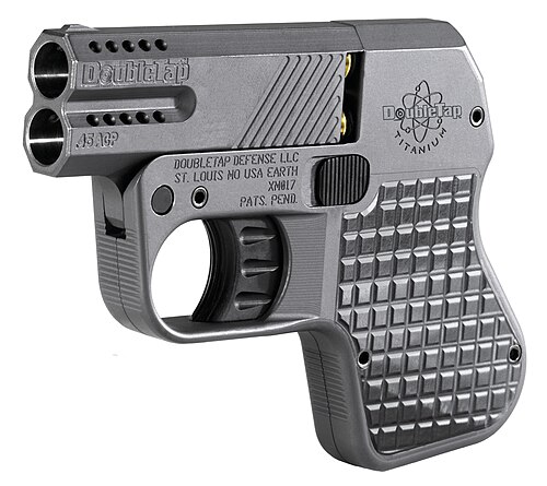 مسدس ديرينجر DoubleTap عيار 0.45 ACP