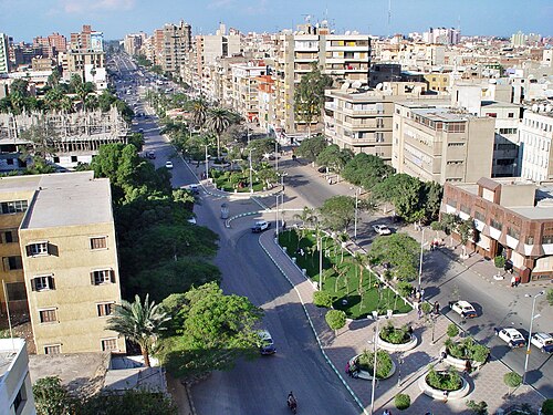 وسط مدينة طنطا، شارع الجيش.