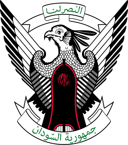 رسم خطي منمق لطائر بأجنحة ممدودة