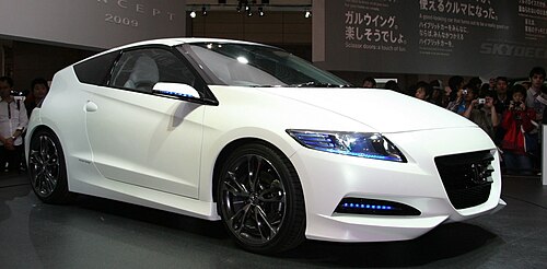 هوندا CR-Z الاختبارية 2009.