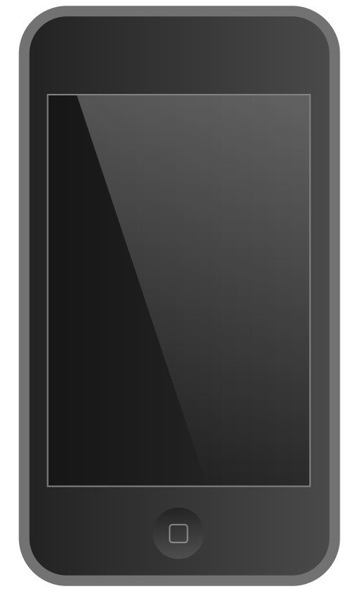الجيل الأول من جهاز iPod Touch.
