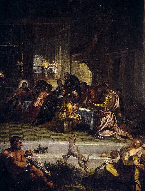 العشاء الأخير، نسخة من لوحة تينتوريتو بريشة دييغو فيلاسكيز (1629؟)